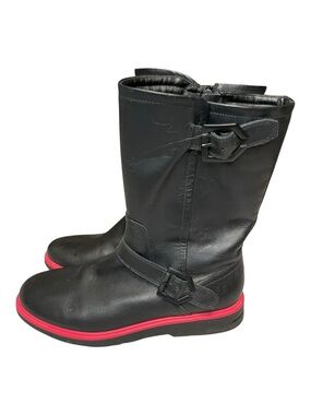 Cole Haan Millbridge Moto Black Boots Size 7B